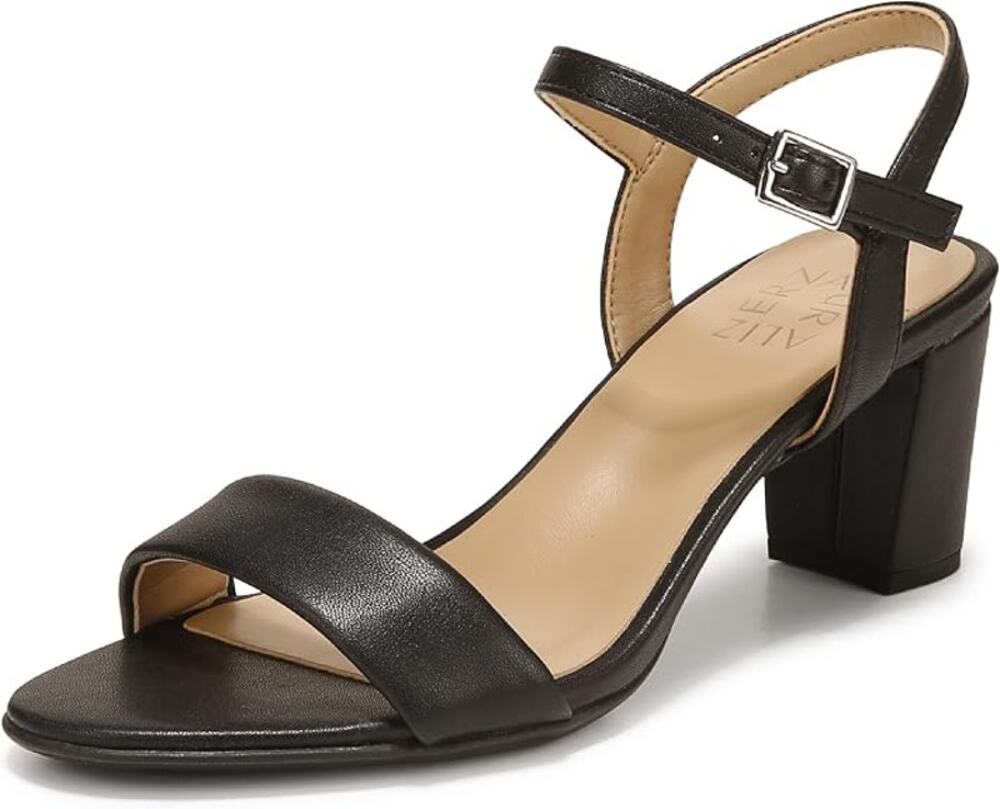 Naturalizer Bristol Women's Sandals Comfort Dress Shoes New 6.5M BLACK